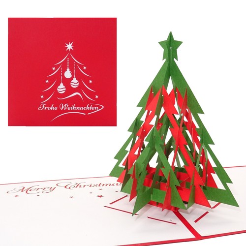 Biglietto natale pop 3d - natale, up