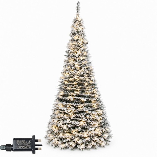 Albero natale preilluminato - albero, di