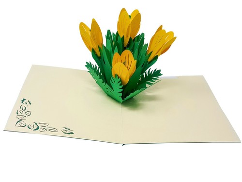 Fiori albero 3d pop up - &, albero’s