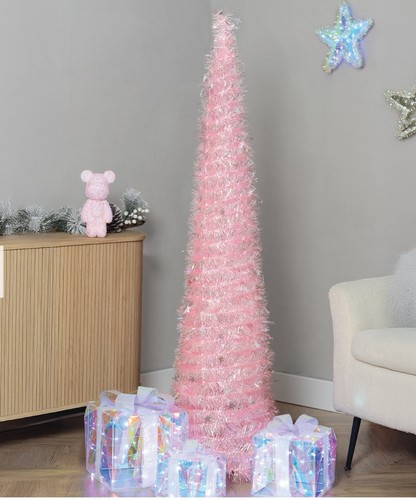 Albero natale tinsel - natale,