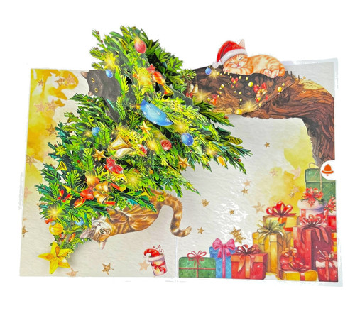 Biglietto natale pop 3d - pop,