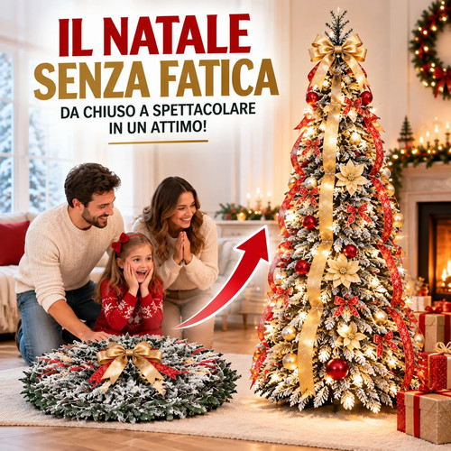 Albero natale pop 180 - di, pop-up