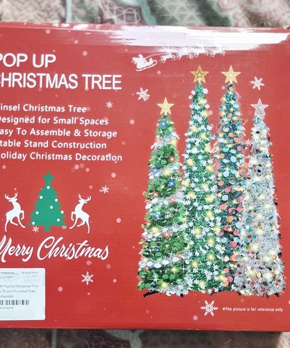 Albero natale pop tinsel - pop-up,