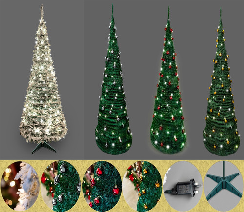 Albero natale pop pre - natale,