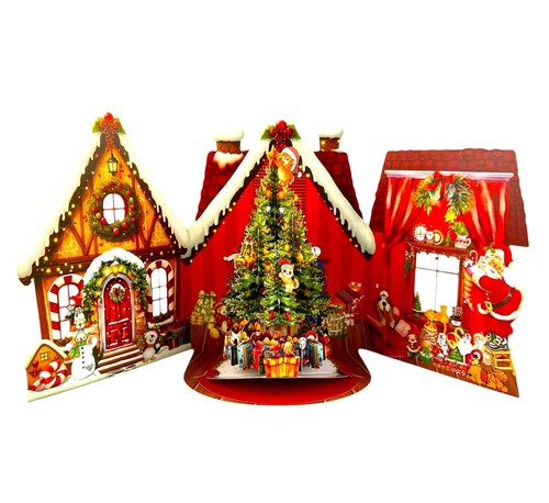 Biglietto natale pop 4d - di, up