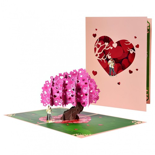 Biglietto auguri pop up - biglietto, d'auguri