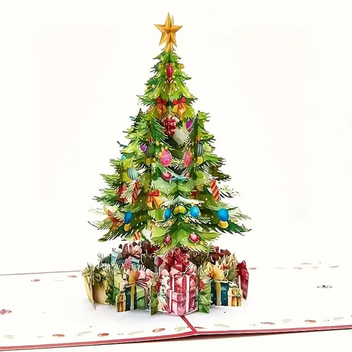 Biglietto auguri albero - biglietto, di