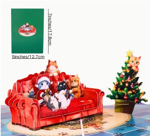 Biglietto natale pop 3d - di,